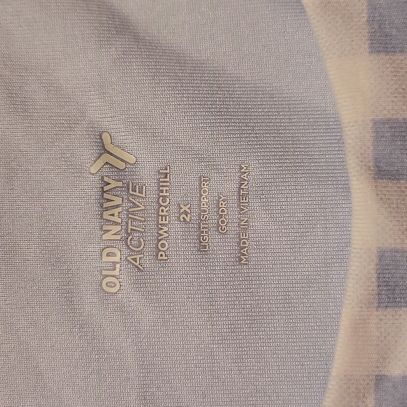 Old Navy active power chill light support  sport bra size 2X - Picture 2 of 4